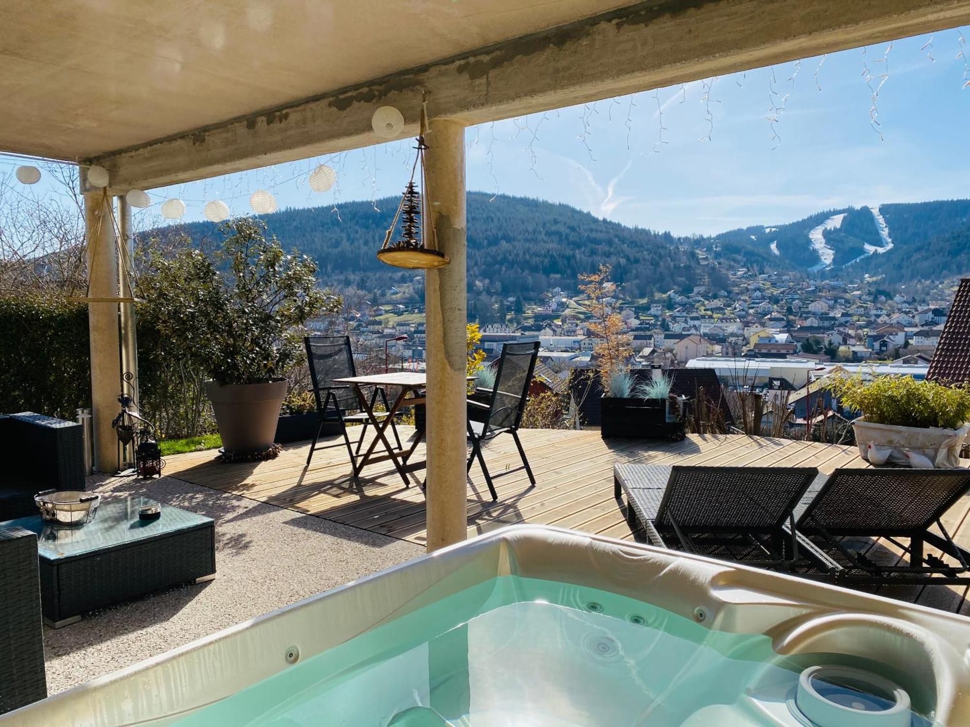 Au Nid Cosy D'Isa A Gerardmer Vosges - Spas Privatifs Екстериор снимка